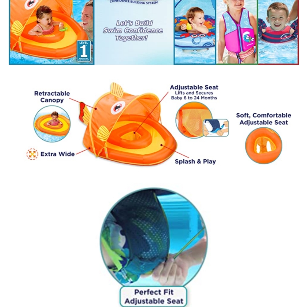New In Box Level 1 Baby Retractable Fish Float - Picture 8 of 10